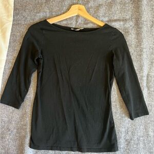H&M ballerina neckline top